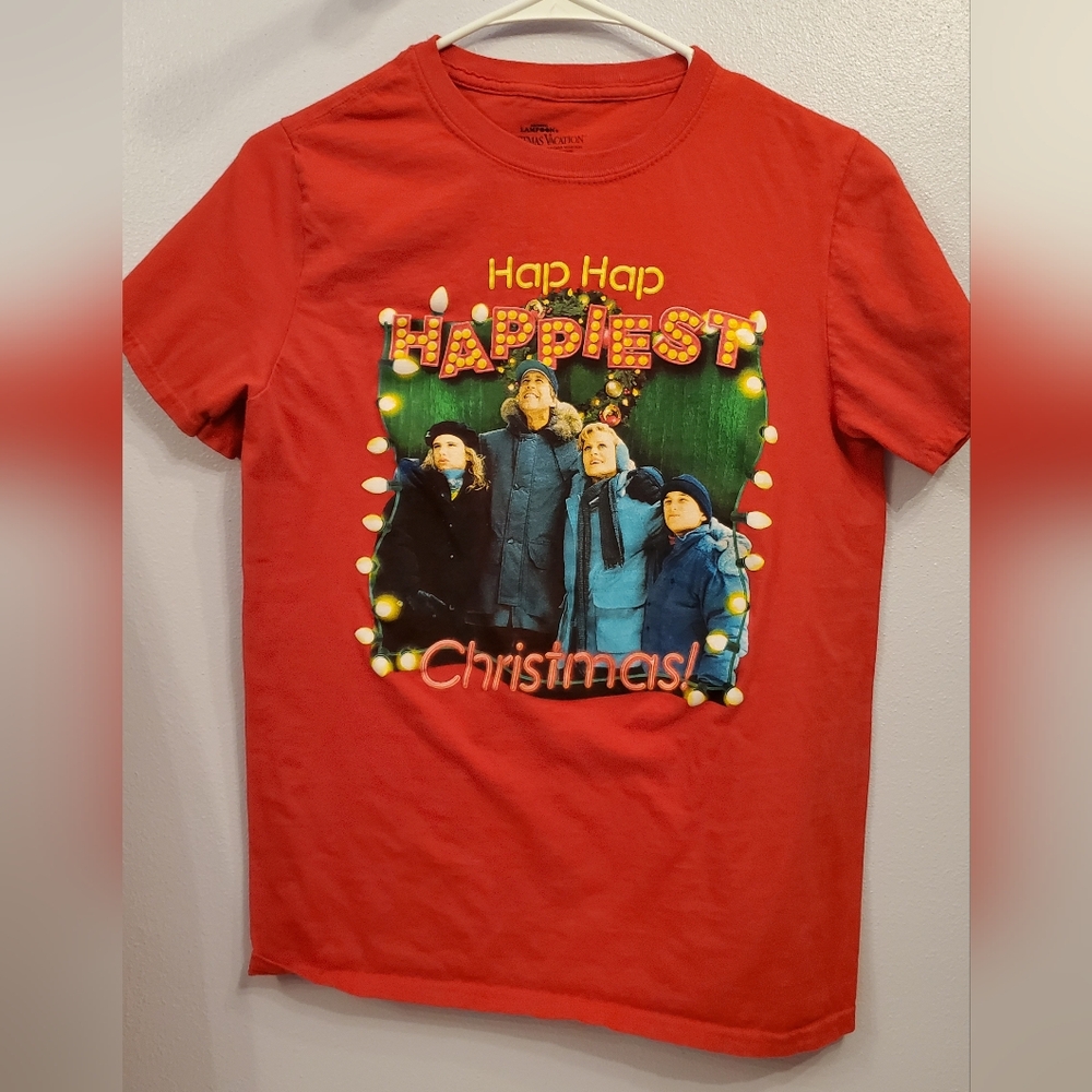 National Lampoons Cristmas Vacation Men's Small Short Sleeve T-shirt